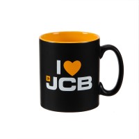 Чаша с лого I LOVE JCB